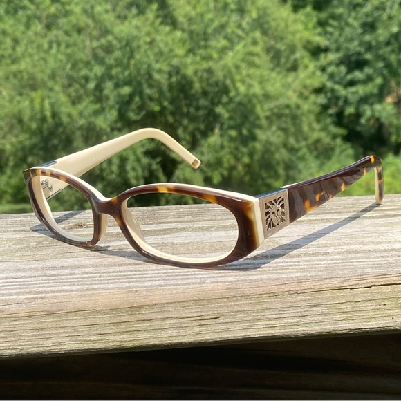 Anne Klein glasses frames AK3129 Havana Beige 54[]15 135 - Picture 2 of 12